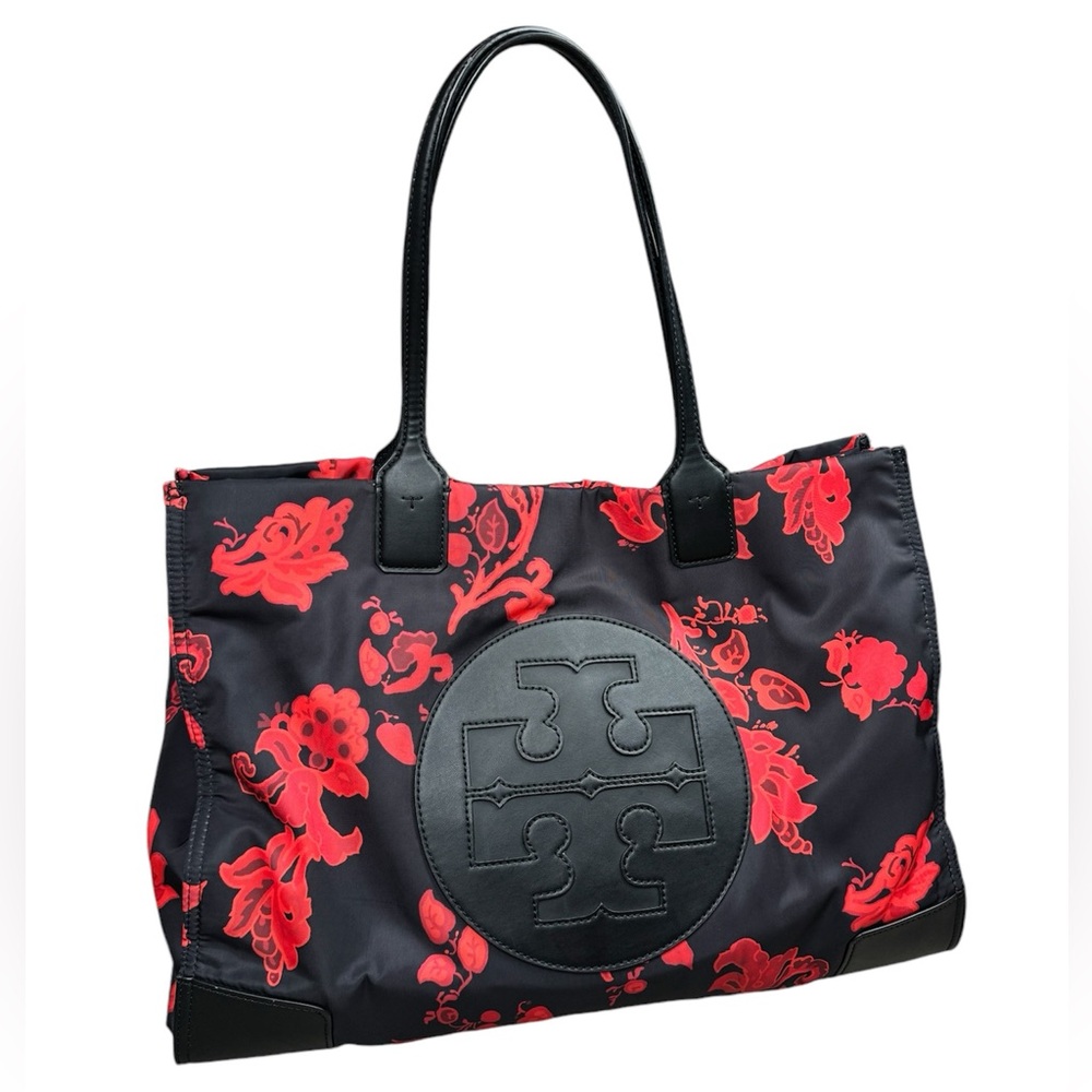 Tory Burch Black Mountain Paisley Ella Tote